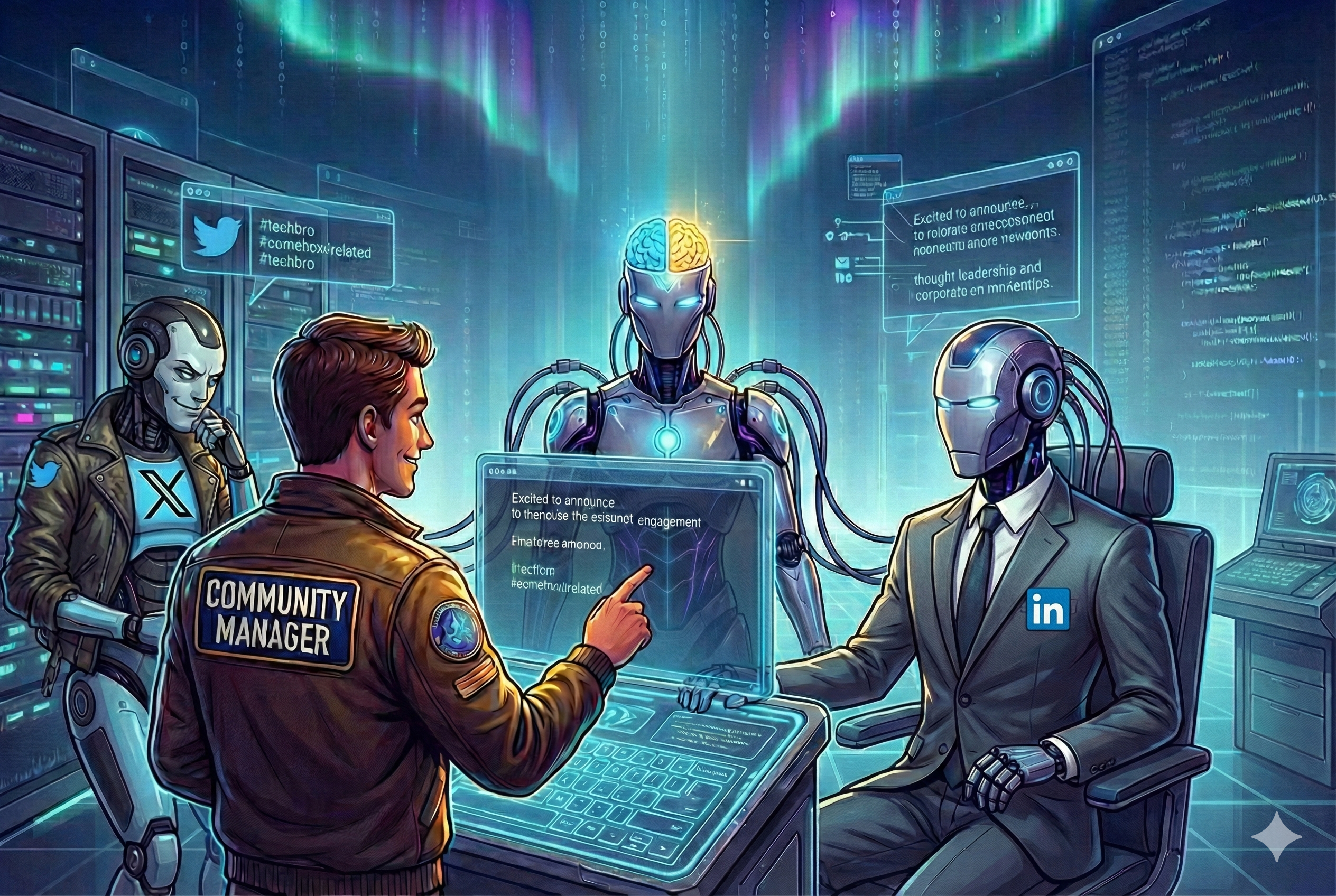 Conceptual image of the project - The Creatives