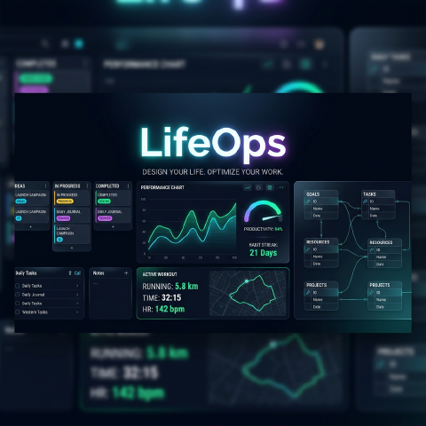 Project LifeOps (Part 1): Personal Operating System Architecture and FastAPI + Supabase Backend