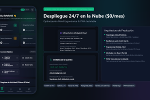 Proyecto LifeOps (Parte 5): Despliegue 24/7 en la Nube a Coste Cero ($0/mes), Optimización Móvil y PWA