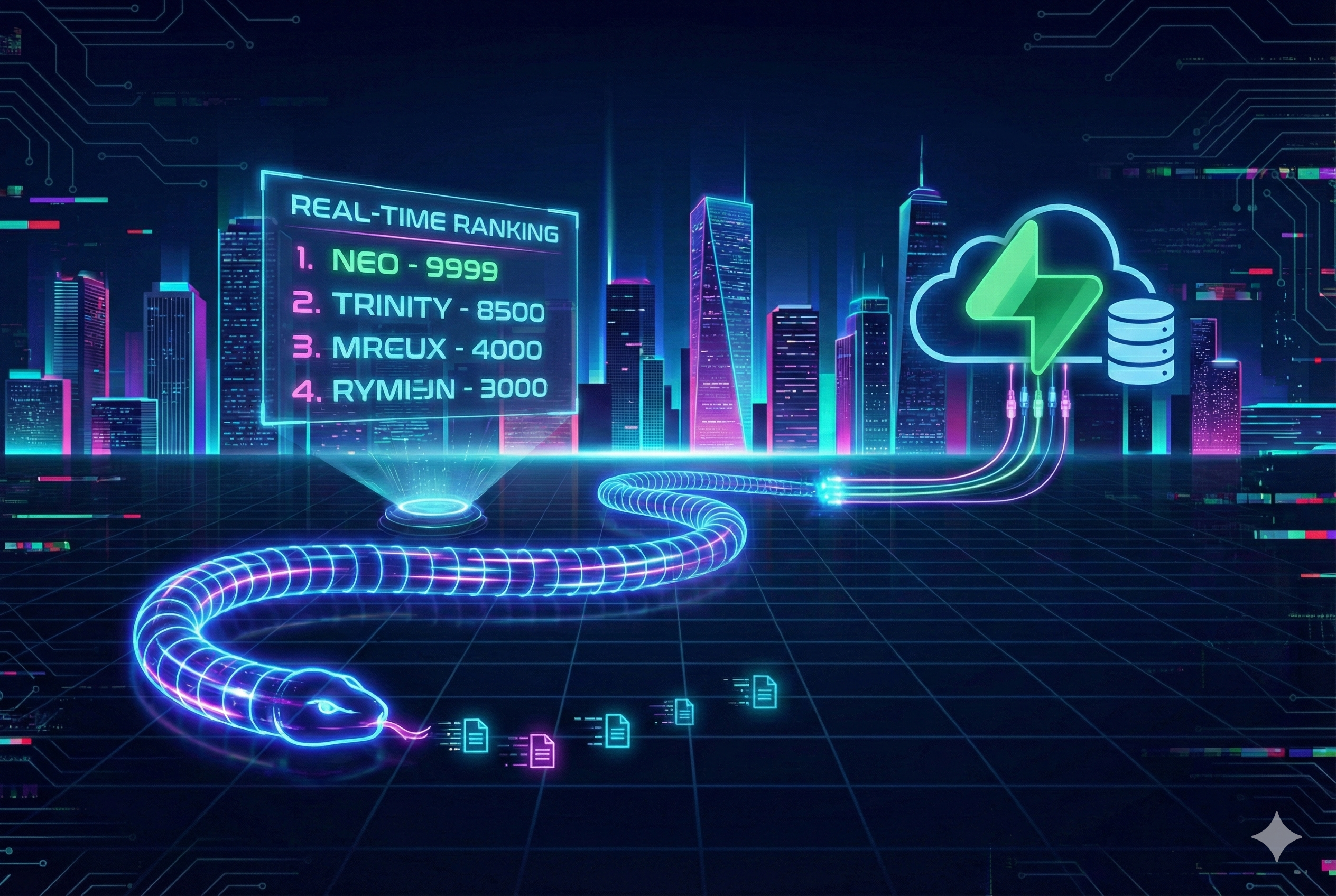 Conceptual image of Snake Game