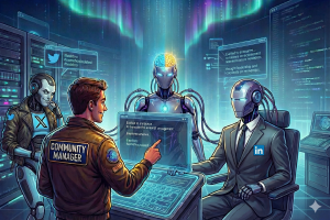 Autopilot - Los Creativos: Cómo programé a una IA para que fuera cínica en Twitter y corporativa en LinkedIn