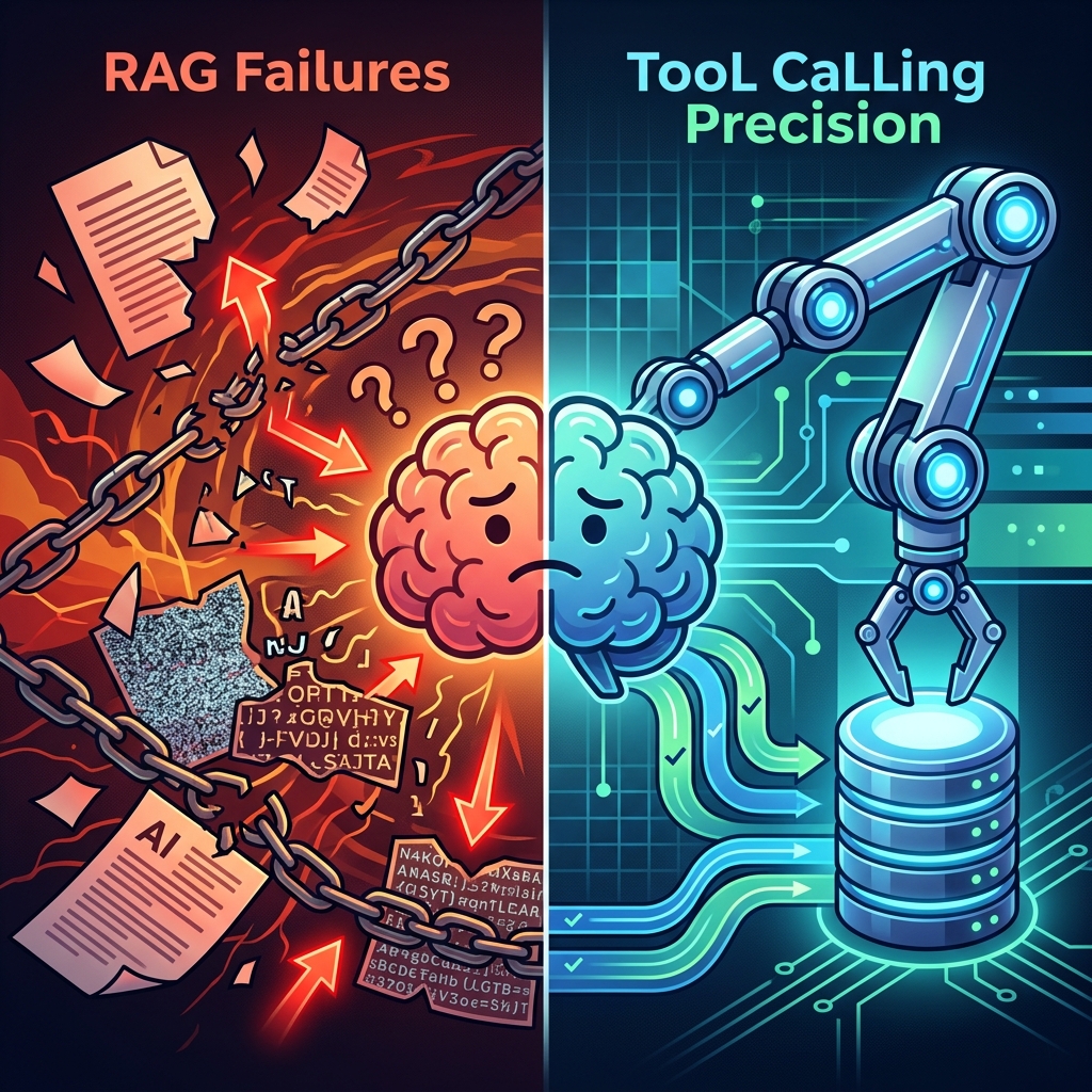 RAG vs Tool Calling: cuándo usar cada uno