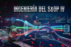 Ingeniería S&OP IV: Escalando a Enterprise (Multi-SKU y Cuellos de Botella)